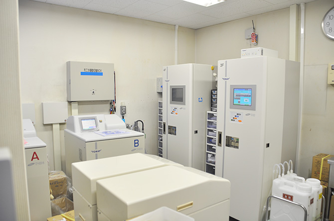 透析液供給機械室
